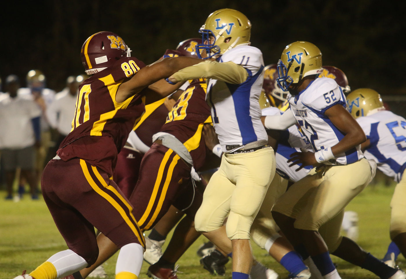 Marion vs Lake View Football